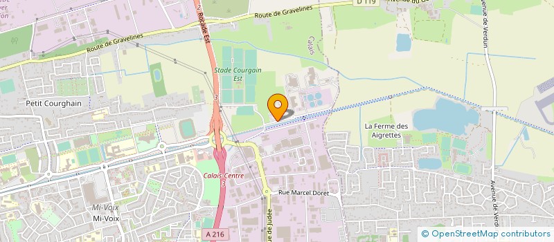localisation de l'entreprise SYNDICAT MIXTE ELIMINATION VALORISATION DECHETS MENAGERS DU CALAISIS à CALAIS