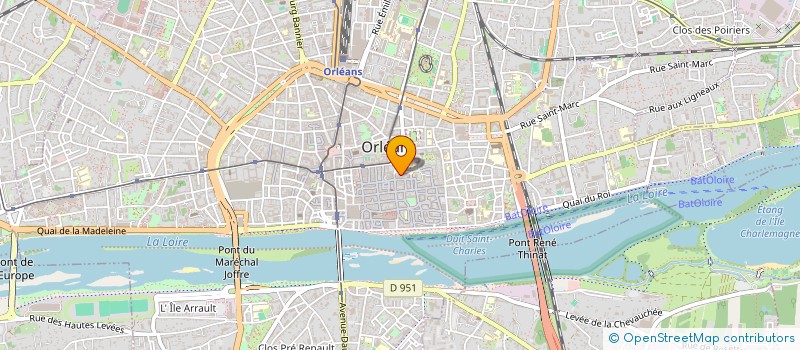 localisation de l'entreprise SYNDICAT MIXTE ETABLISSEMENT PUBLIC LOIRE à ORLEANS