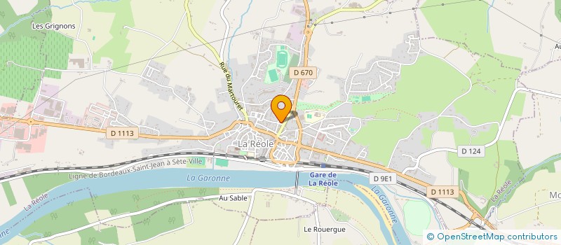 localisation de l'entreprise SYNDICAT MIXTE FERME DE GESTION DU SYSTEME D'ENDIGUEMENT BASSANNE-BARIE-CASTETS à LA REOLE