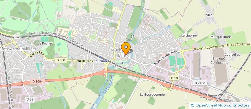 localisation de l'entreprise SYNDICAT MIXTE INTERCOMMUNAL D'ALIMENTATION EN EAU POTABLE DE LA REGION DE TOURNAN-EN-BRIE à TOURNAN-EN-BRIE