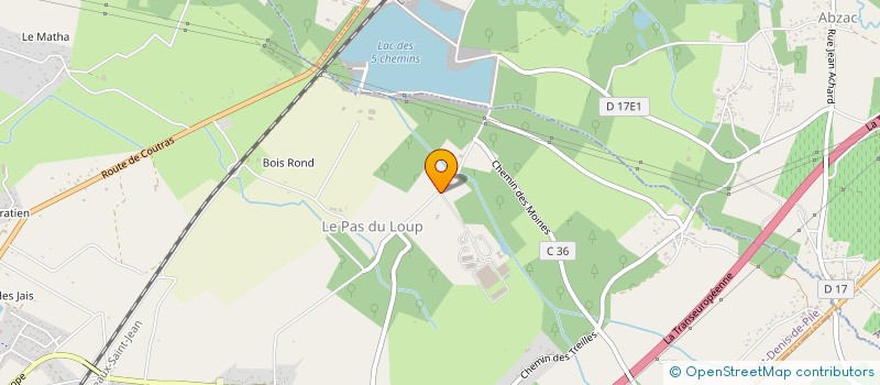localisation de l'entreprise SYNDICAT MIXTE INTERCOMMUNAL DE COLLECTE ET DE VALORISATION DES DECHETS MENAGERS DU LIBOURNAIS HAUTE GIRONDE  SAINT-DENIS-DE-PILE