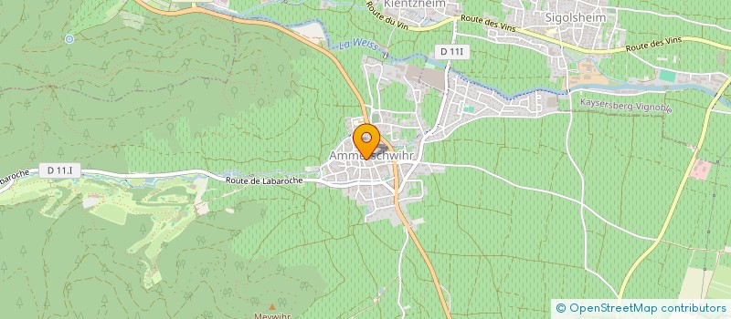 localisation de l'entreprise SYNDICAT MIXTE INTERCOMMUNAL DES EAUX DU NORD-OUEST DE COLMAR à AMMERSCHWIHR