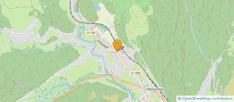 localisation de l'entreprise SYNDICAT MIXTE MARKSTEIN-GRAND BALLON  FELLERING