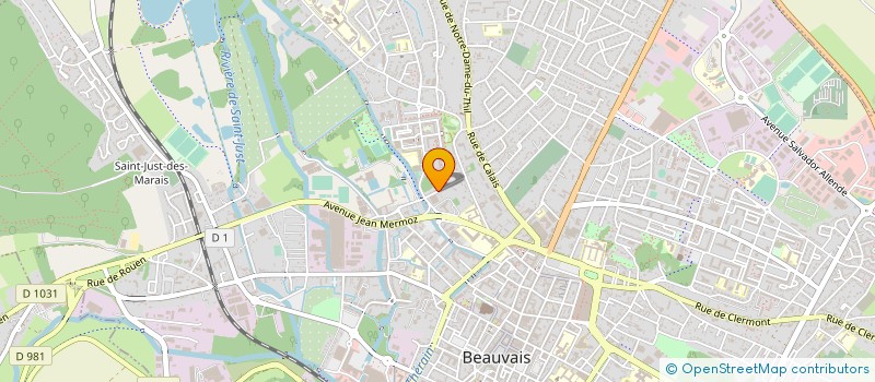 localisation de l'entreprise SYNDICAT MIXTE OISE TRES HAUT DEBIT à BEAUVAIS