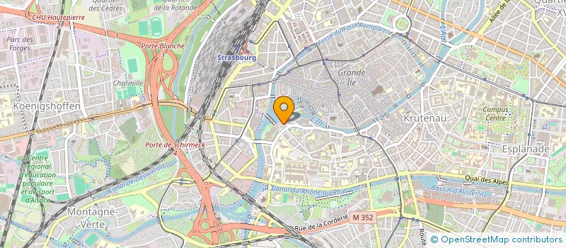 localisation de l'entreprise SYNDICAT MIXTE OUVERT A LA CARTE AGENCE TERRITORIALE D'INGENIERIE PUBLIQUE à STRASBOURG