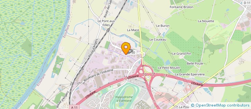 localisation de l'entreprise SYNDICAT MIXTE OUVERT ANJOU NUMERIQUE à ECOUFLANT