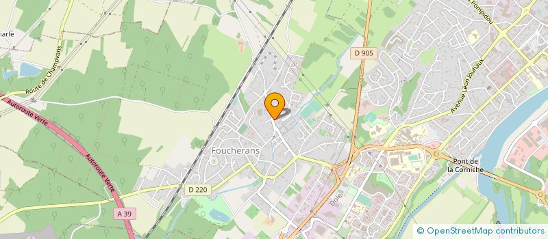 localisation de l'entreprise SYNDICAT MIXTE OUVERT DE LA CRECHE DE SAINT YLIE à FOUCHERANS
