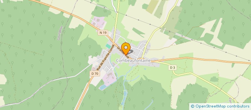 localisation de l'entreprise SYNDICAT MIXTE POUR L'ECOLE PRIMAIRE DE COMBEAUFONTAINE à COMBEAUFONTAINE