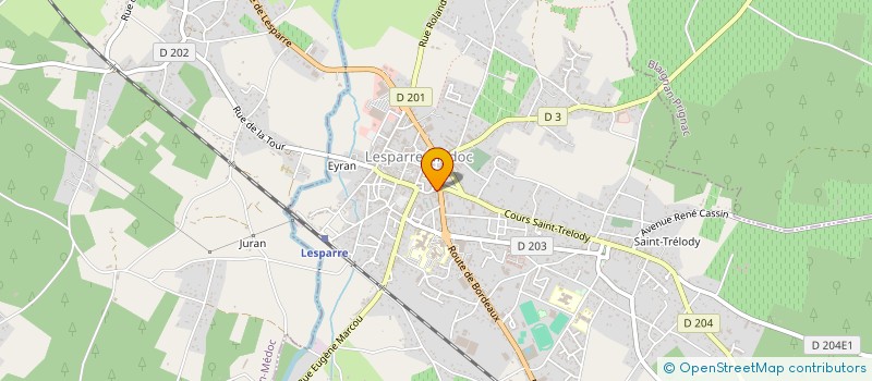 localisation de l'entreprise SYNDICAT MIXTE POUR L ELABORATION LA GESTION LA REVISION DU SCHEMA DE COHERENCE TERRITORIALE EN MEDOC à LESPARRE-MEDOC