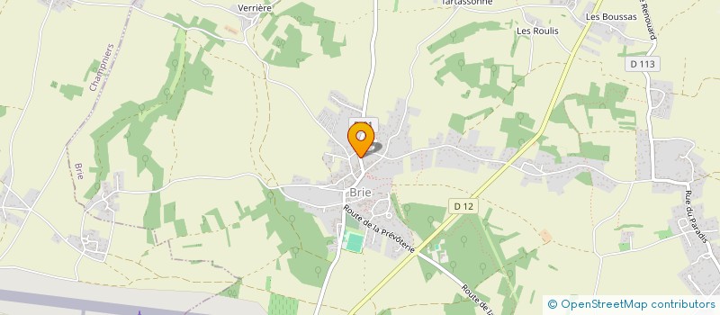 localisation de l'entreprise SYNDICAT MIXTE POUR L'EQUIPEMENT TOURISTIQUE DES FORETS DOMANIALES DE LA BRACONNE ET BOIS BLANC à BRIE