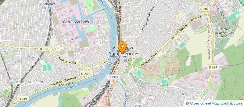 localisation de l'entreprise SYNDICAT MIXTE POUR LA PRODUCTION ET LA DISTRIBUTION DE CHALEUR A VILLENEUVE-SAINT-GEORGES à VILLENEUVE-SAINT-GEORGES