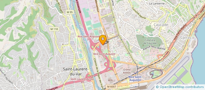localisation de l'entreprise SYNDICAT MIXTE POUR LE DEVELOPPEMENT DE LA VALLEE DE LA VESUBIE ET DU VALDEBLORE à NICE