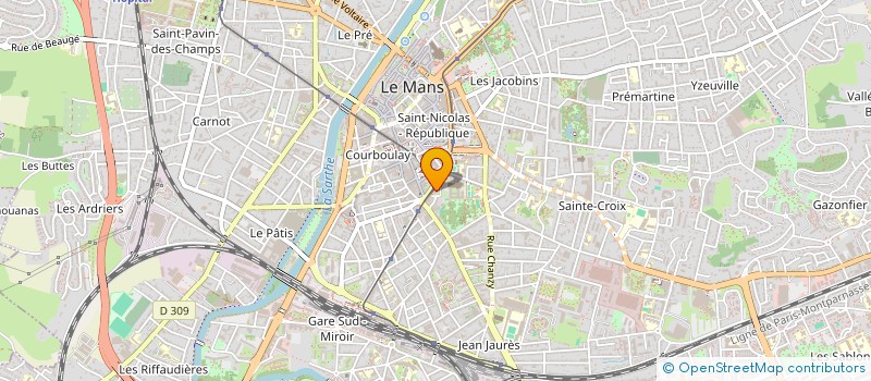 localisation de l'entreprise SYNDICAT MIXTE SARTHE NUMERIQUE à LE MANS