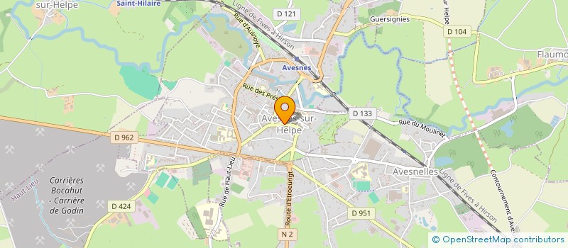 localisation de l'entreprise SYNDICAT MIXTE SCHEMA COHERENCE TERRITORIALE SAMBRE AVESNOIS à AVESNES-SUR-HELPE