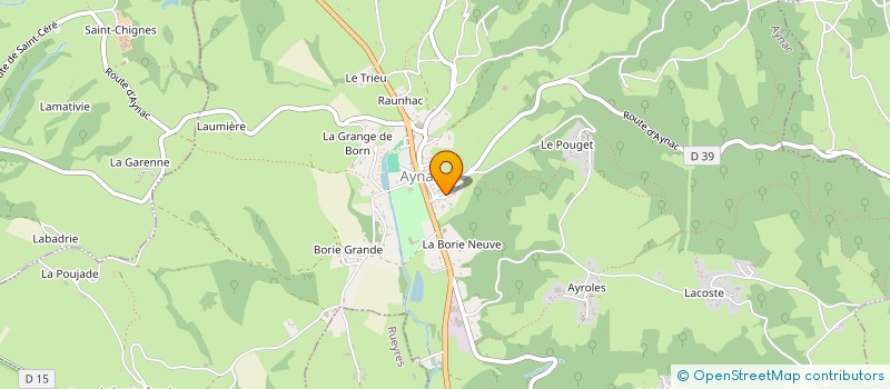 localisation de l'entreprise SYNDICAT MIXTE SEGALA LIMARGUE à LACAPELLE-MARIVAL