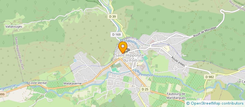 localisation de l'entreprise SYNDICAT MIXTE TRAITEMENT ORDURES MENAGERES ET ASSIMILES à SAINT-HIPPOLYTE-DU-FORT