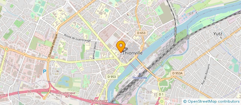 localisation de l'entreprise SYNDICAT MULTIPROFESSIONNEL CGT à THIONVILLE