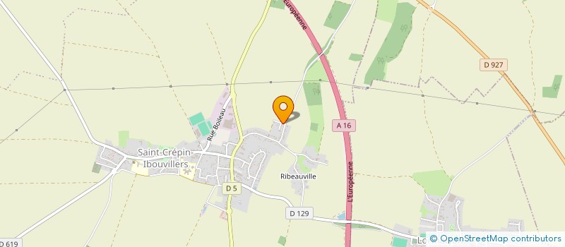 localisation de l'entreprise SYNDICAT NATIONAL BOUILLEURS  SAINT-CREPIN-IBOUVILLERS