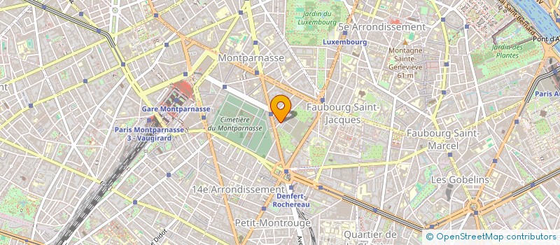 localisation de l'entreprise SYNDICAT NATIONAL CHIRURGIEN ORTHOPEDIST  PARIS