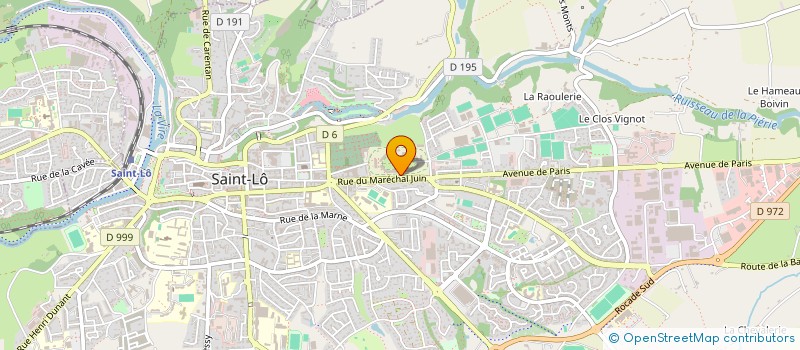 localisation de l'entreprise SYNDICAT NATIONAL COB NORMAND  SAINT-LO