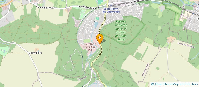 localisation de l'entreprise SYNDICAT NATIONAL DE L'ENCADREMENT DES PROFESSIONS DE L'INFORMATIQUE ET DE L'ELECTRONIQUE  SAINT-REMY-LES-CHEVREUSE