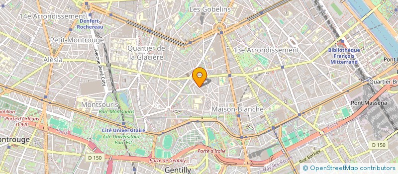 localisation de l'entreprise SYNDICAT NATIONAL DE L'ENSEMBLE DES PERSONNELS DE L'ADMINISTRATION PENITENTIAIRE  PARIS