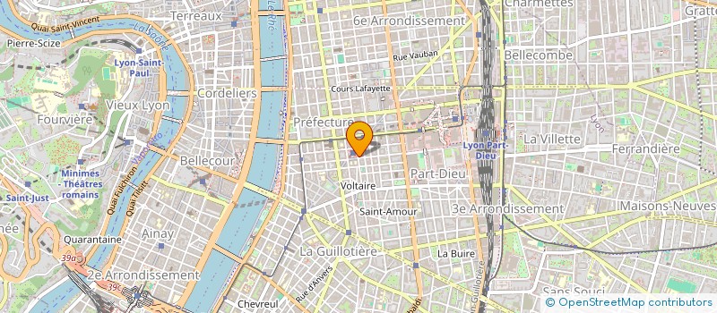 localisation de l'entreprise SYNDICAT NATIONAL DES ACTEURS à LYON