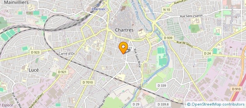 localisation de l'entreprise SYNDICAT NATIONAL DES AGENTS DE PROTECTION PHYSIQUE DE PERSONNES à CHARTRES