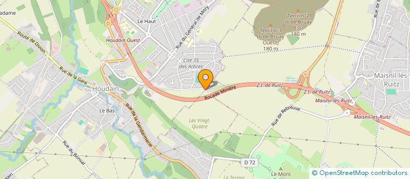 localisation de l'entreprise SYNDICAT NATIONAL DES ANIMATEURS TECHNICIENS ET EDUCATEURS  REBREUVE-RANCHICOURT