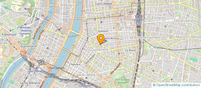 localisation de l'entreprise SYNDICAT NATIONAL DES ARTS VIVANTS  LYON