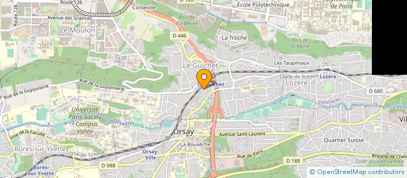 localisation de l'entreprise SYNDICAT NATIONAL DES AUTO-ENTREPRENEURS à ORSAY