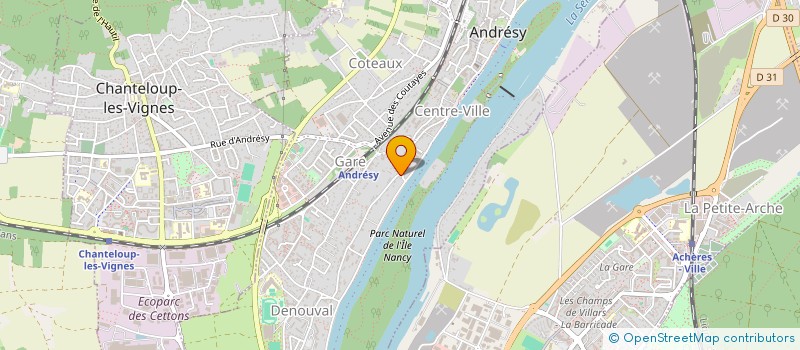 localisation de l'entreprise SYNDICAT NATIONAL DES BRASSERIES INDEPENDANTES  ANDRESY