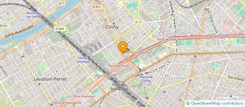 localisation de l'entreprise SYNDICAT NATIONAL DES FABRICANTS DE COUCHES D'USURE POUR SOLS INDUSTRIELS à CLICHY