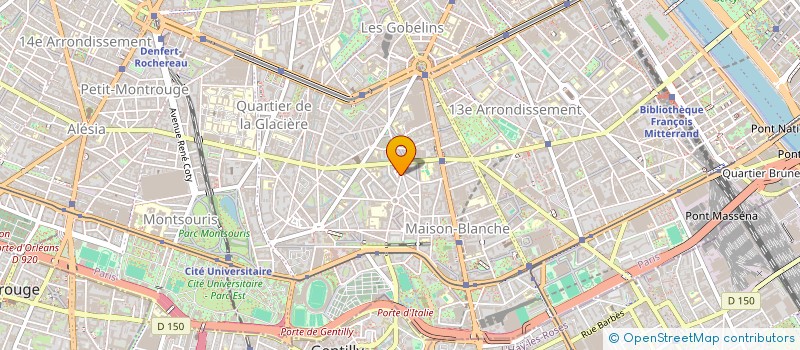 localisation de l'entreprise SYNDICAT NATIONAL DES PERSONNELS TECHNIQUES DES RESEAUX ET INFRASTRUCTURES - CGT  PARIS