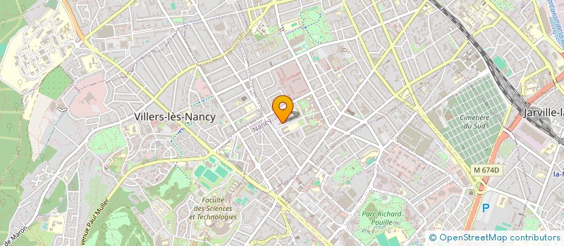 localisation de l'entreprise SYNDICAT NATIONAL INSTITUTEURS  NANCY