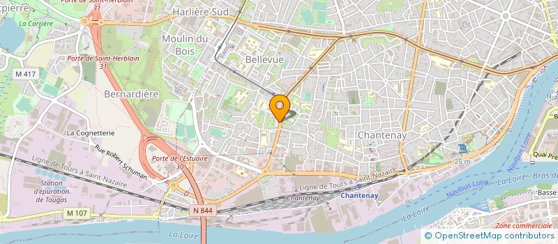 localisation de l'entreprise SYNDICAT NATIONAL ORGANISATION DES PROFESSIONNELS DES ARTS MARTIAUX à NANTES