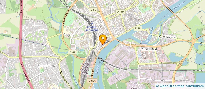 localisation de l'entreprise SYNDICAT NATIONAL ORTHOPEDIE FRANCAISE  CHALON-SUR-SAONE