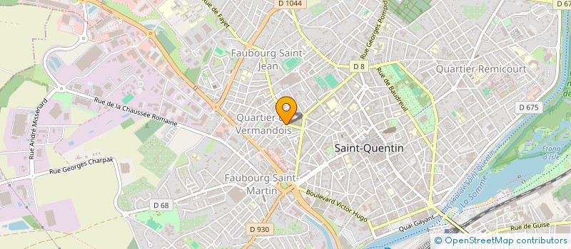 localisation de l'entreprise SYNDICAT NATIONAL PATRONAT MODERNE à SAINT-QUENTIN