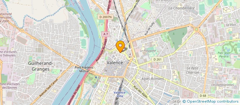 localisation de l'entreprise SYNDICAT NATIONAL SERICICOLE à VALENCE