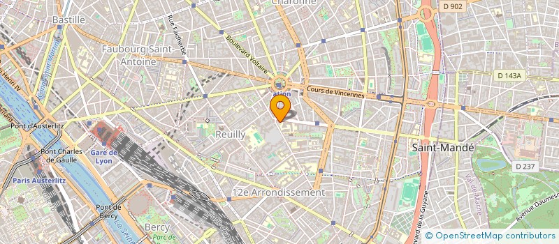 localisation de l'entreprise SYNDICAT NATIONAL UNIFIE DES PERSONNELS DE LA FORET ET DES ESPACES NATURELS  MAISONS-ALFORT