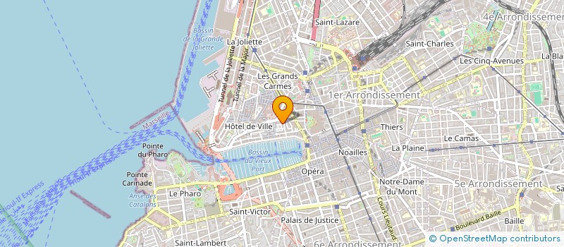 localisation de l'entreprise SYNDICAT NATIONAL UNITAIRE TERRITORIALE 13 FSU  MARSEILLE