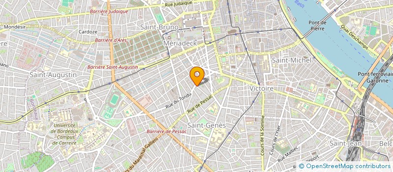 localisation de l'entreprise SYNDICAT NATIONNAL DES BOUQUINISTES ET BROCANTEURS à BORDEAUX