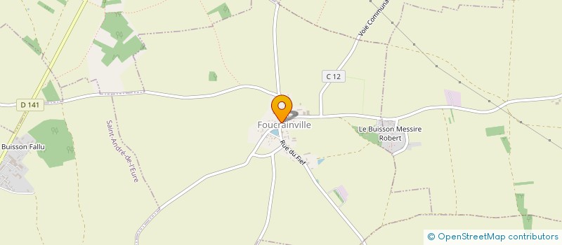 localisation de l'entreprise SYNDICAT NATIOONAL DES PRODUCTEURS DE PLANTES AROMATIQUES MEDICINALES ET INDUSTRIELLES  FOUCRAINVILLE