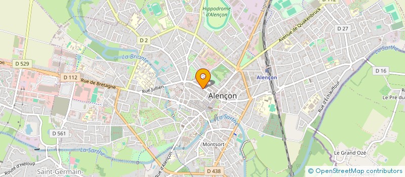 localisation de l'entreprise SYNDICAT ORNAIS DU CHEVAL PERCHERON à ALENCON
