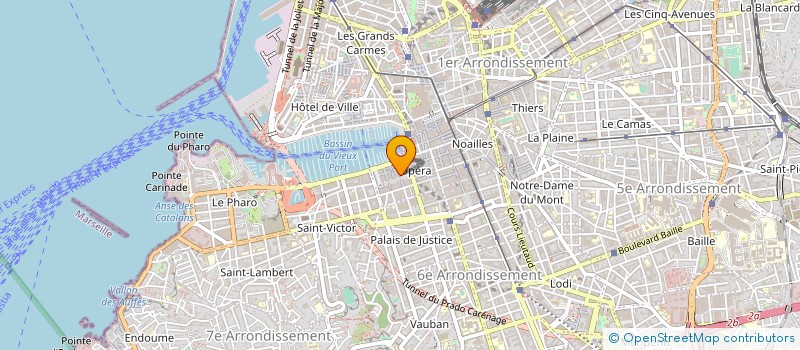 localisation de l'entreprise SYNDICAT OUVRIERS EMPLOYES EGF à MARSEILLE