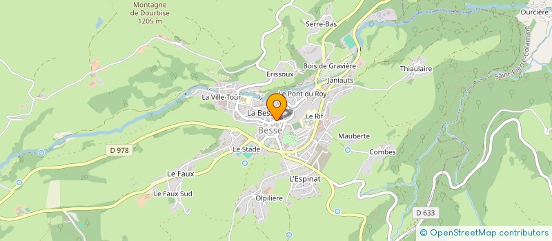 localisation de l'entreprise SYNDICAT OVIN DE LA MONTAGNE ET LA BICHE  BESSE-ET-SAINT-ANASTAISE