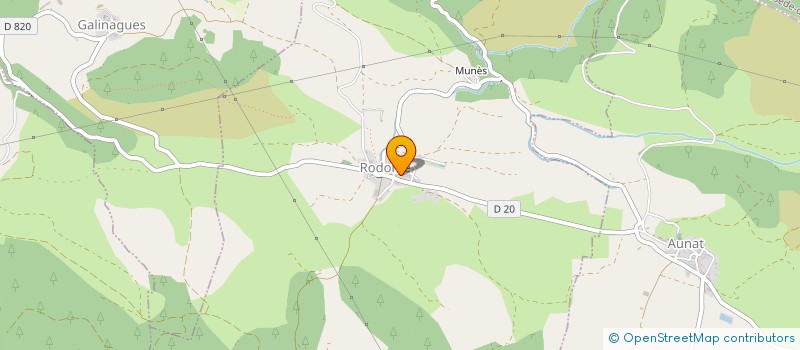 localisation de l'entreprise SYNDICAT PASTORAL DE GALINAGUES RODOME  GALINAGUES