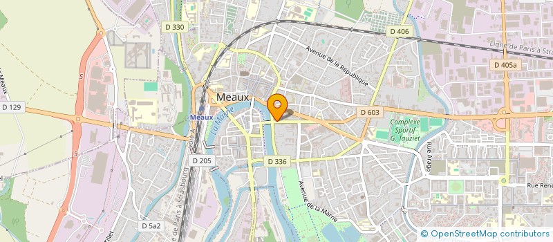 localisation de l'entreprise SYNDICAT PATRONAL BTP REGION DE MARNE-LA-VALLEE à MEAUX