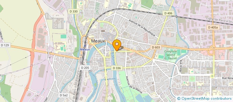 localisation de l'entreprise SYNDICAT PATRONAL BTP REGION DE MEAUX à MEAUX