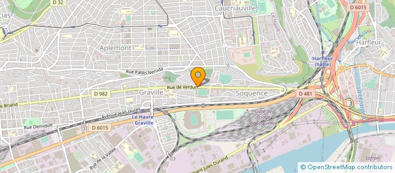 localisation de l'entreprise SYNDICAT PATRONAL DES COIFFEURS à LE HAVRE